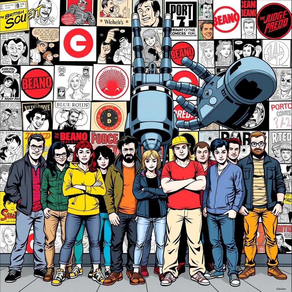 You Won’t Believe How UK Comic Makers Are Fighting Back Against AI!
