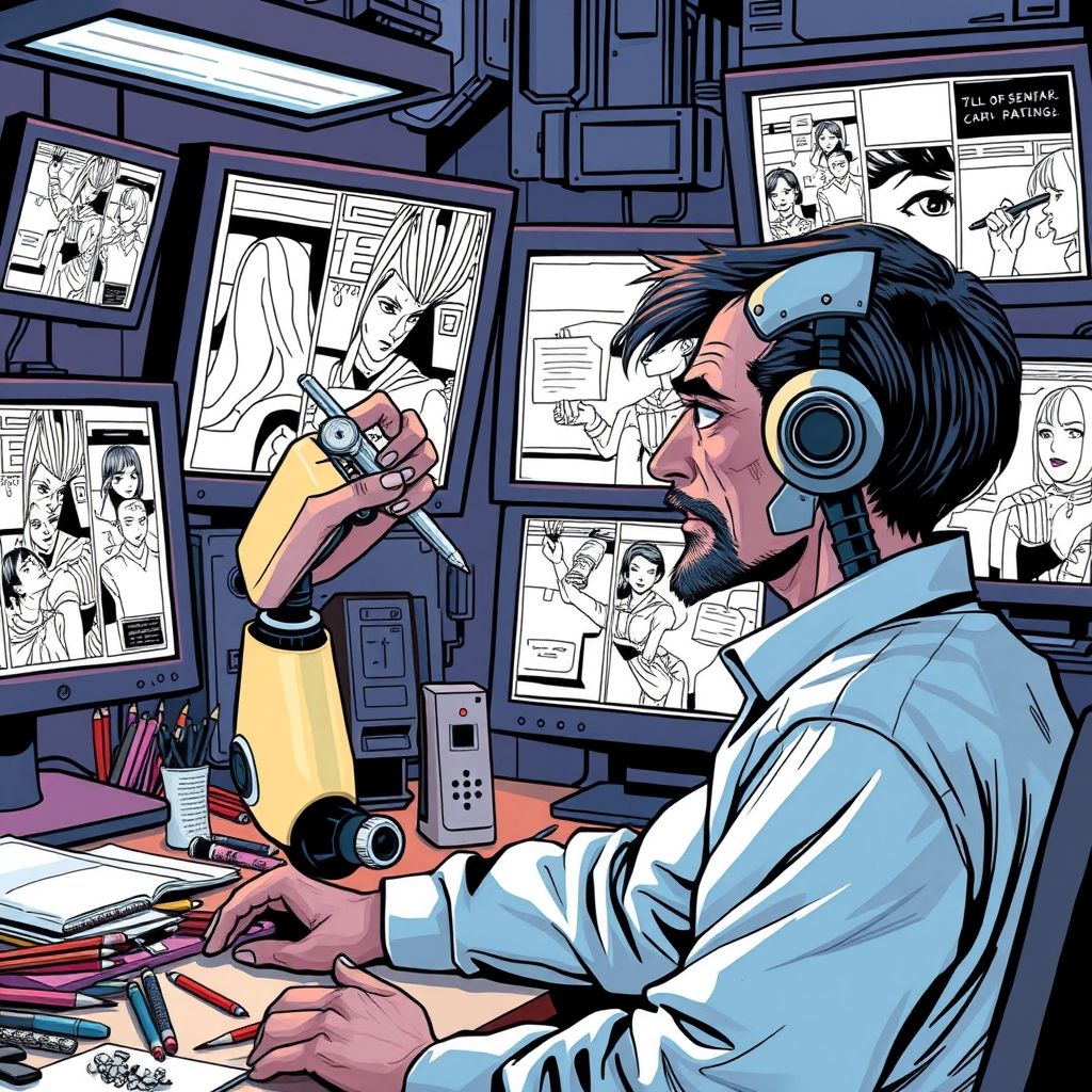 AI vs. Comic Artists: Will Robots Steal the Show?