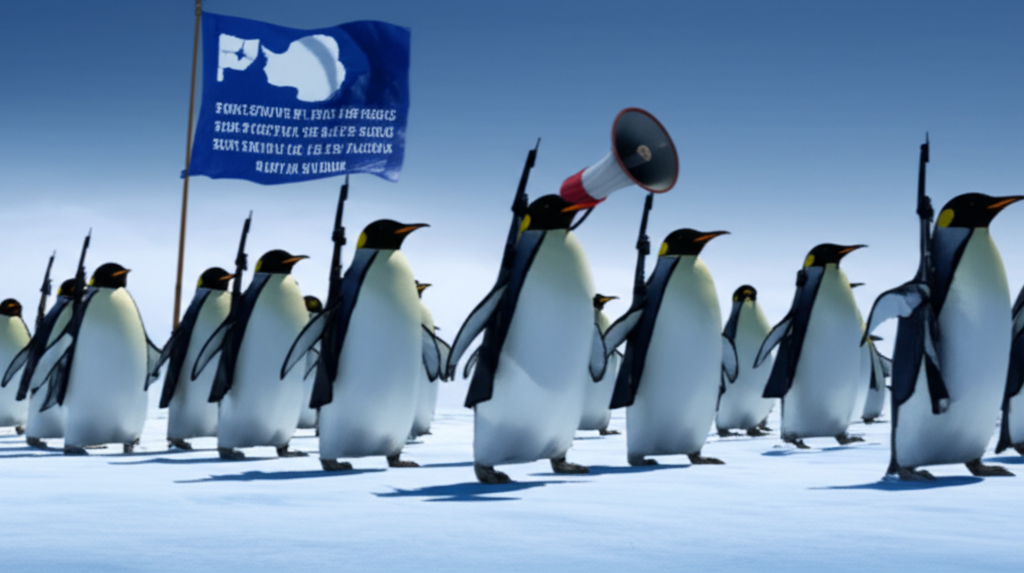 Penguins Declare War on Trump’s Tariff?! This AI Video Will Shock You!