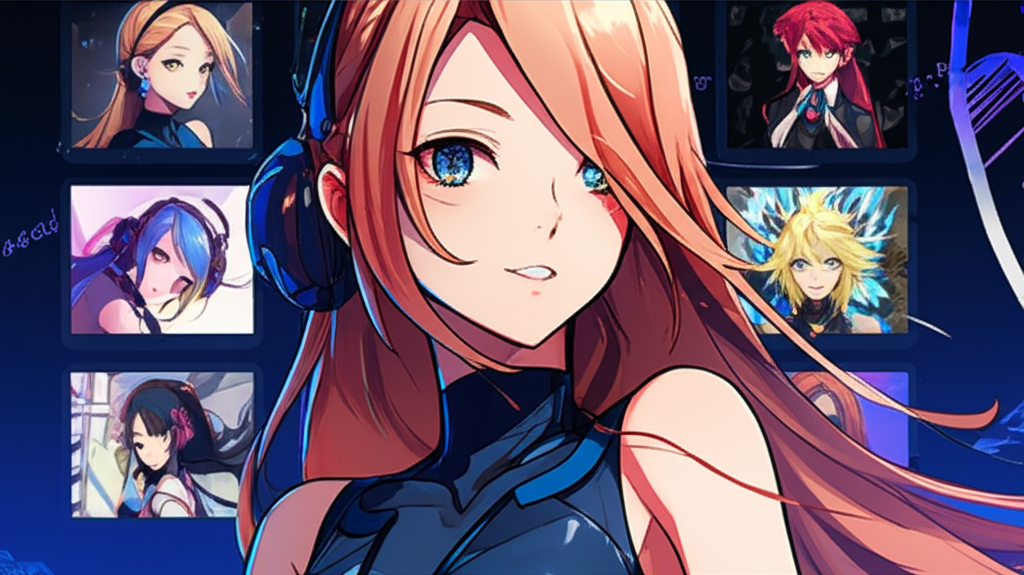 AI-generated character design using PicLumen, showcasing the ability to create unique anime, furry, and 3D characters instantly.