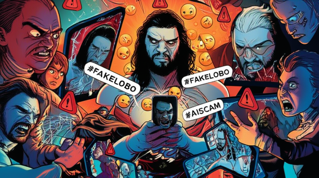DC fans' fury over AI-generated Lobo images.