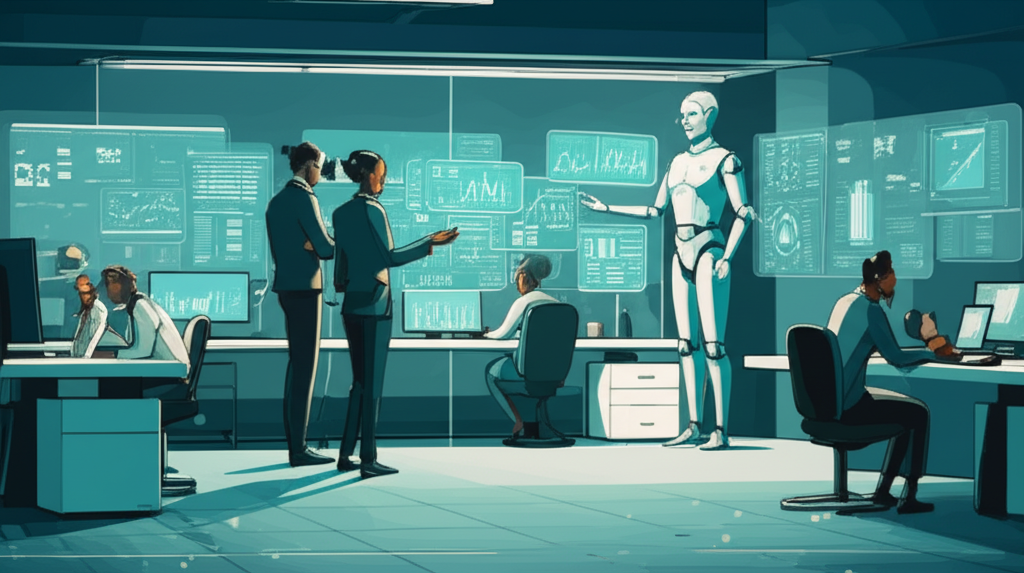 Microsoft Copilot AI enhances productivity through intelligent automation.