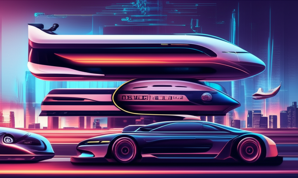 AI-designed transportation of the future.